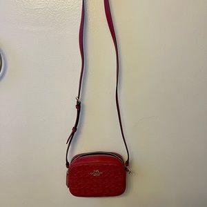 NWT Red Coach Bag